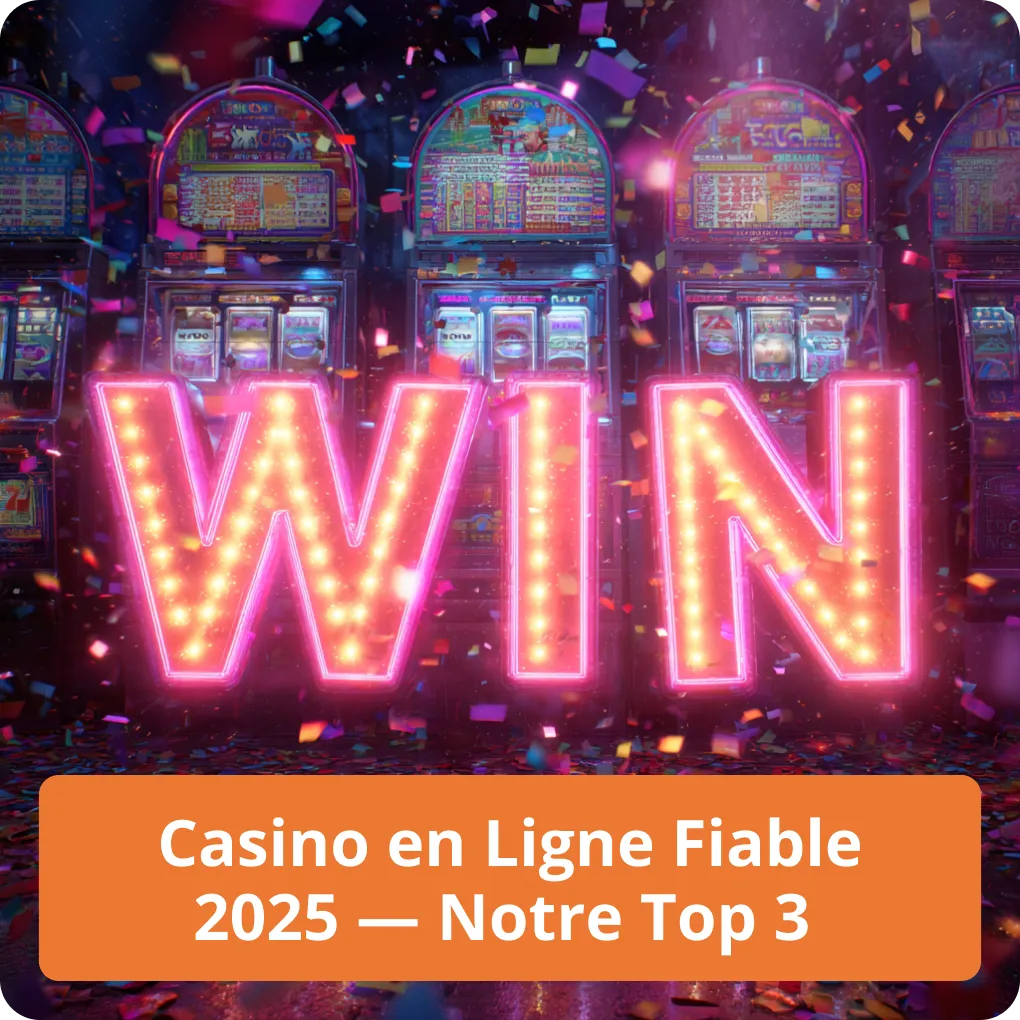 Casino en Ligne Fiable 2025 — Notre Top 3