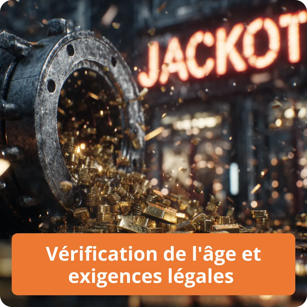 Contrôle d'âge et conformité légale Vérification de l’âge et exigences légales
